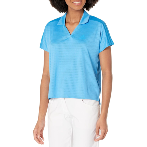 Womens adidas Golf 3-Stripe Polo Shirt