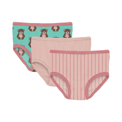 Kickee Pants Kids Print Underwear Set 3-Pack (Big Kids)