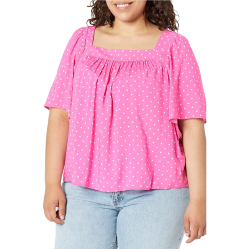 Womens Draper James Plus Size Maren Top