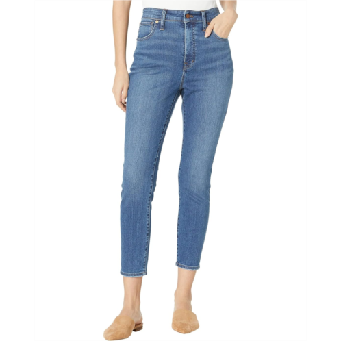 Madewell Curvy High-Rise Skinny Crop Jeans in Lander Wash