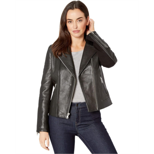 UGG Andee Leather Cycle Jacket