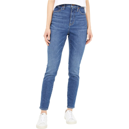 Madewell Curvy High-Rise Skinny Jeans in Wendover Wash: TENCEL Denim Edition