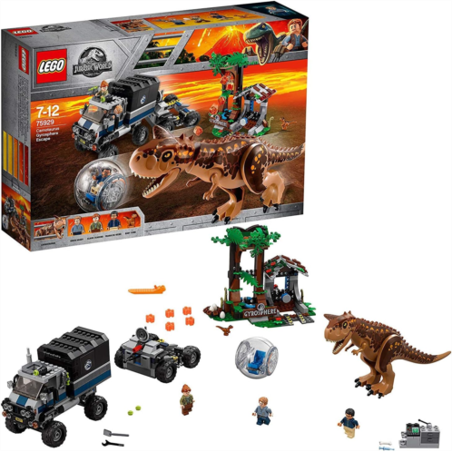 Lego Jurassic World Carnota Urus - Flight in The Gyros Phere (75929), Entertainment Toy