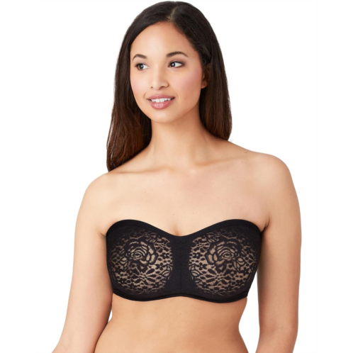 Womens Wacoal Halo Lace Strapless Underwire Bra