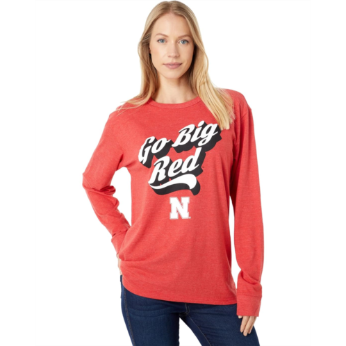 Lauren James Nebraska Cornhuskers Long Sleeve Crew Tee