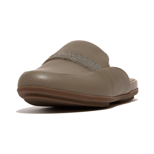 FitFlop Gracie Opul-Trim Leather Mules