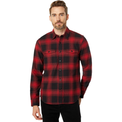 Mens Lucky Brand Plaid Workwear Cloud Soft Long Sleeve Flannel