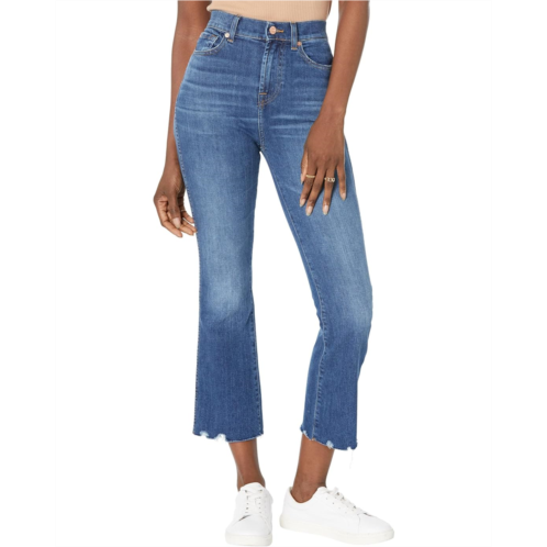 Womens 7 For All Mankind High-Waist Slim Kick in Slim Illusion Highline