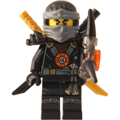 LEGO Ninjago: Minifigure - Cole Deepstone Minifig with Armor and Aeroblade