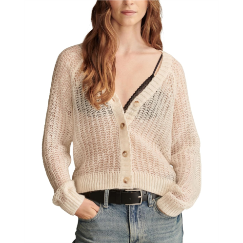 Lucky Brand Half Stitch Cardi