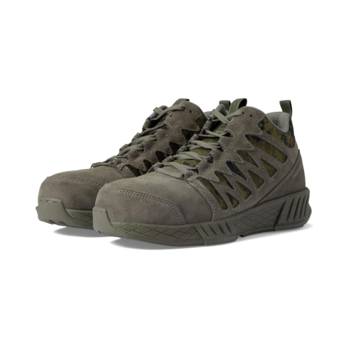 Mens Reebok Work Floatride Energy Tactical EH Comp Toe Mid-Top