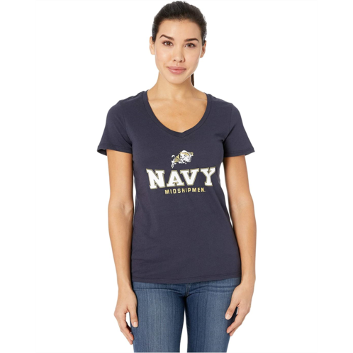 Champion College Navy Midshipmen University V-Neck Tee