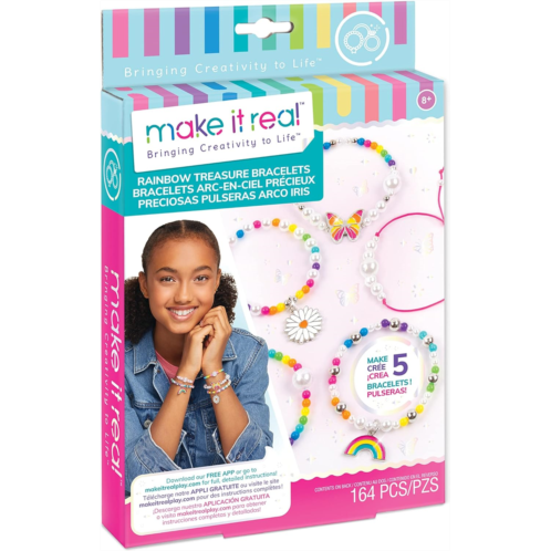 Make It Real Rainbow Treasur Bracelets, Creative Set 1216