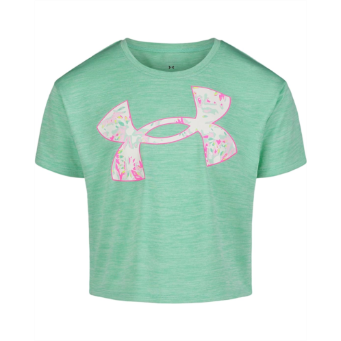 Under Armour Kids Solarized Floral Logo Short Sleeve Tee (Little Kids)