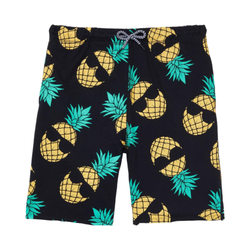 Appaman Kids Pineapple Head w/ Sunglasses Camp Shorts (Infant/Toddler/Little Kids/Big Kids)