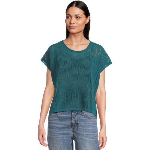 Eileen Fisher Jewel Neck Sweater