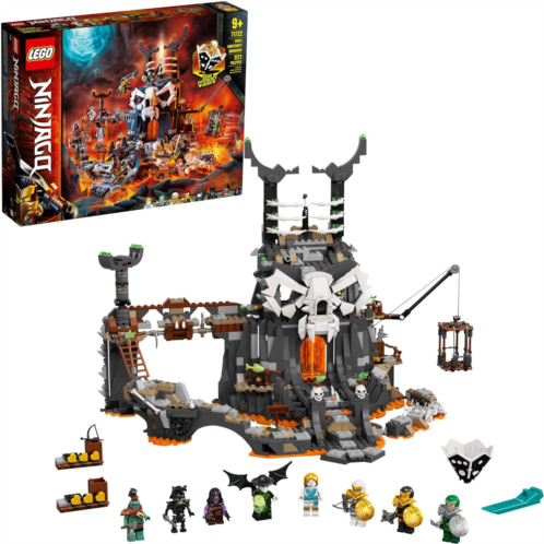 LEGO NINJAGO Skull Sorcerers Dungeons 71722 Dungeon Playset Building Toy for Kids Featuring Buildable Figures (1,171 Pieces)