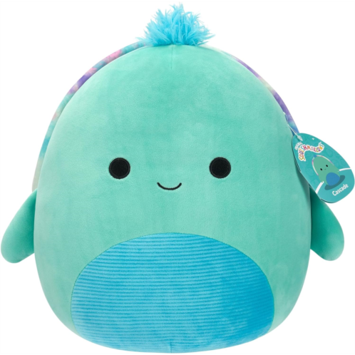 Squishmallows Original 12-Inch Cascade Teal Turtle with Tie-Dye Shell - Official Jazwares Plush (Pack of 1)