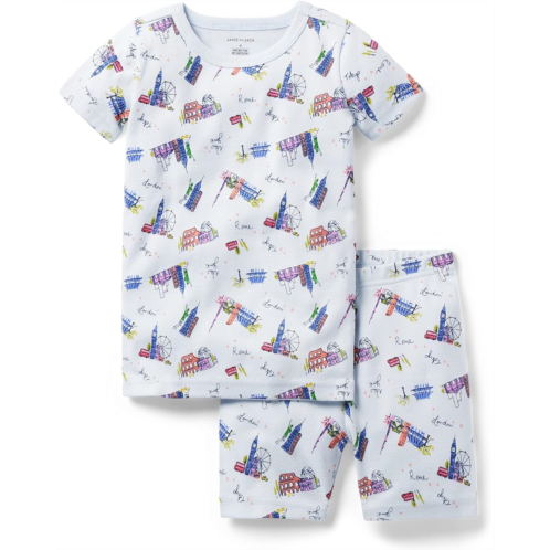 Janie and Jack Short City Tight Fit Sleepwear (Toddler/Little Kids/Big Kids)