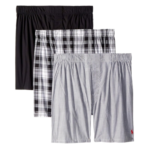 Mens Polo Ralph Lauren Classic Fit 3 Packaged Woven Boxers