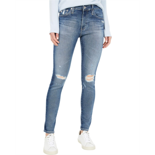 AG Jeans Farrah High-Rise Skinny Ankle in 12 Years Cherry Creek