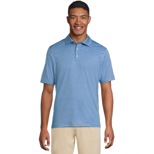 Mens Johnston & Murphy Xc4 Performance Cool Degree Tonal Geo Polo