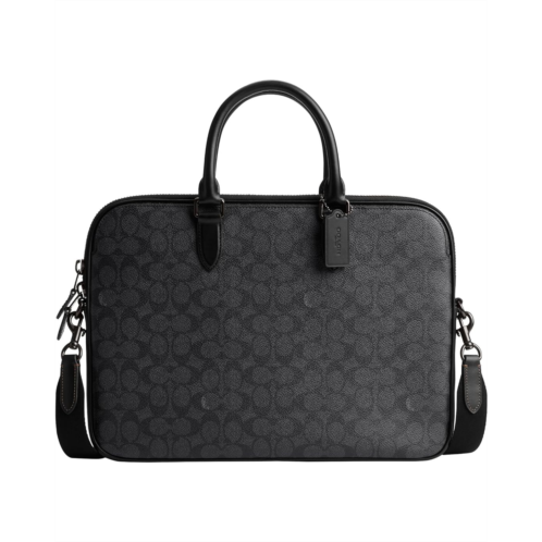 COACH Gotham Slim Briefcase in Signature Canvas