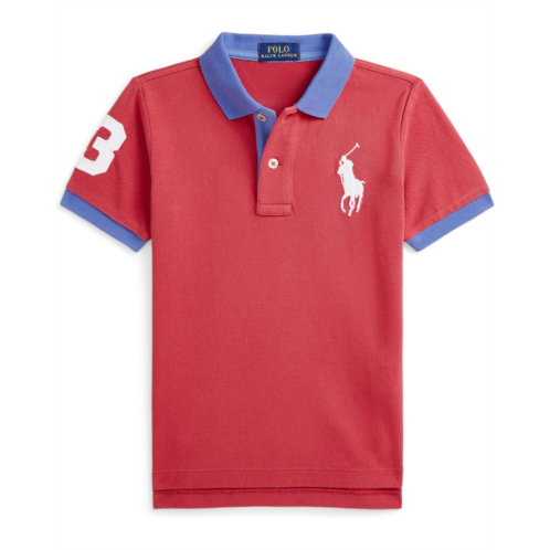 Polo Ralph Lauren Kids Big Pony Cotton Mesh Polo Shirt (Toddler/Little Kid)