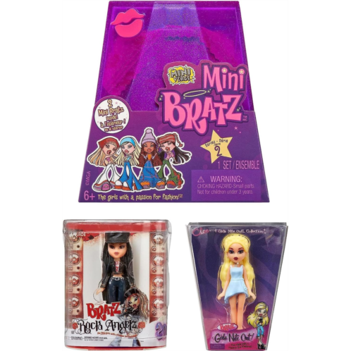 MGAs Miniverse Mini Bratz Series 2 Collectible Figures, 2 Mini Bratz in Each Pack, Blind Packaging Doubles as Display, Y2K Nostalgia, Collectors Ages 6 7 8 9 10+