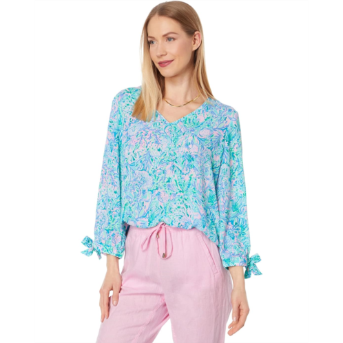 Lilly Pulitzer 3/4 Sleeve Pamala Top