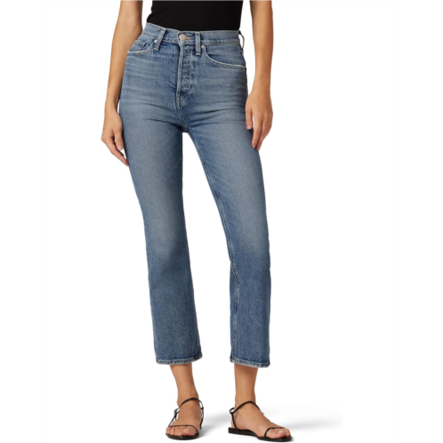 Hudson Jeans Faye Ultra High-Rise Bootcut Crop in Canal