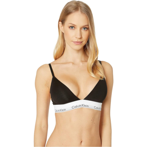 Womens Calvin Klein Underwear Modern Cotton Lightly Lined Triangle Bra