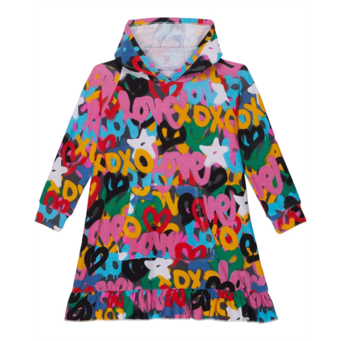 Chaser Kids Love Graffiti Hooded Dress (Toddler/Little Kids)