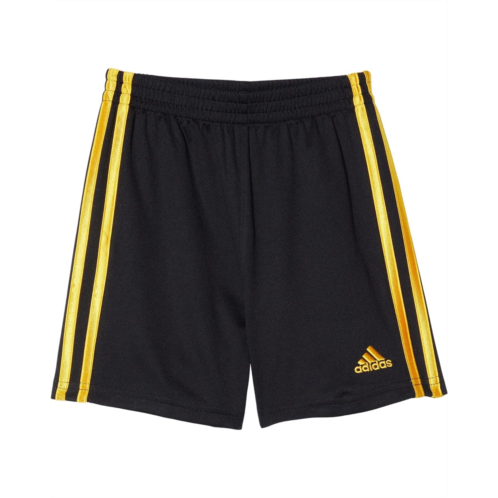 adidas Kids Classic Mesh 3-Stripes Shorts (Toddler/Little Kids)