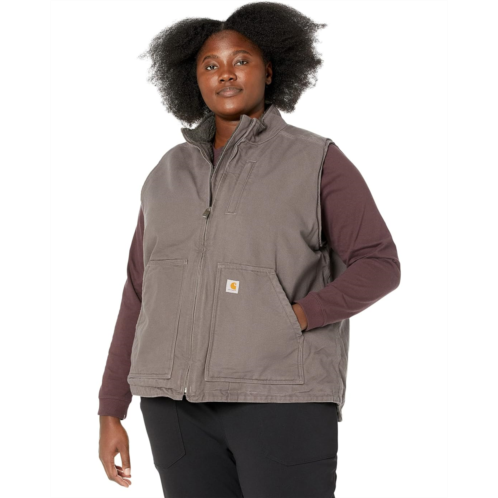 Carhartt Plus Size OV277 Sherpa Lined Mock Neck Vest