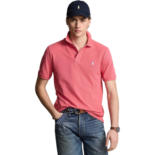 Mens Polo Ralph Lauren Custom Slim Fit Mesh Polo Shirt