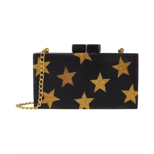 LULU Acrylic Gold Star Box w/ Chain