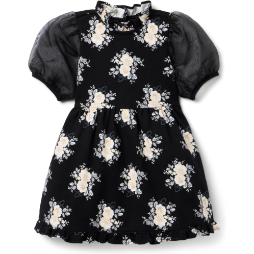 Janie and Jack Floral Print Dress (Toddler/Little Kid/Big Kid)