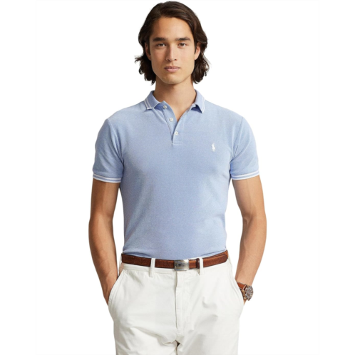 Mens Polo Ralph Lauren Custom Slim Fit Stretch Mesh Polo Shirt