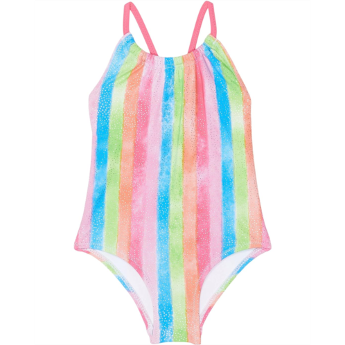 Hatley Kids Rainbow Stripes Swimsuit (Toddler/Little Kids/Big Kids)