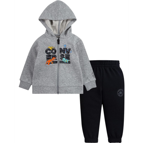 Converse Kids Knee Patch Joggers Set (Infant)