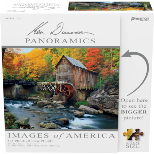 Pressman Images of America Puzzles - Glade Creek Grist Mill