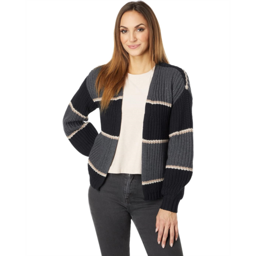 Saltwater Luxe Rosa Long Sleeve Stripe Cardigan Sweater