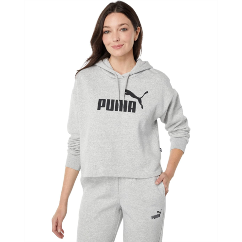 PUMA Essentials Cropped Logo Fleece Hoodie