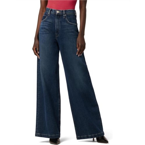 Hudson Jeans James High-Rise Wide Leg in Naval