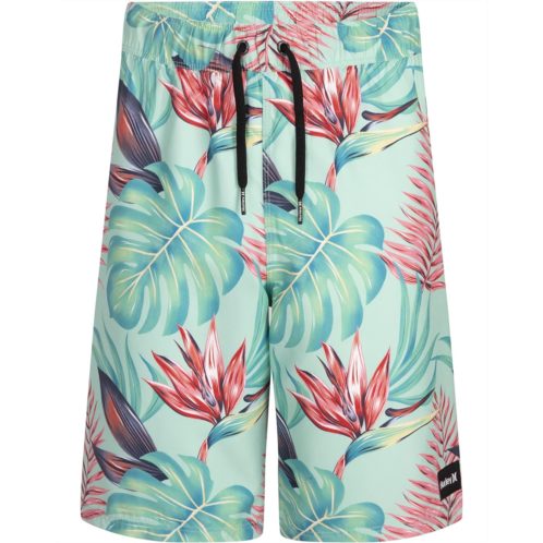 Hurley Kids Floral Pull-On Swim Trunks (Big Kids)