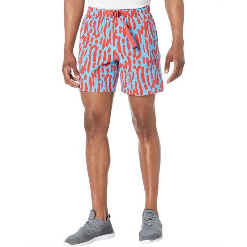 The North Face Printed Class V 7 Belted Shorts