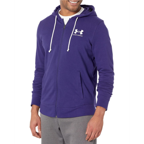 Under Armour Rival Terry Left Chest Full Zip Hoodie