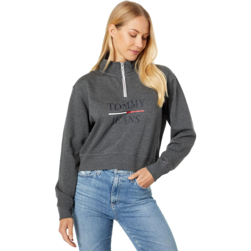 Tommy Jeans 1/2 Zip Crop Pullover
