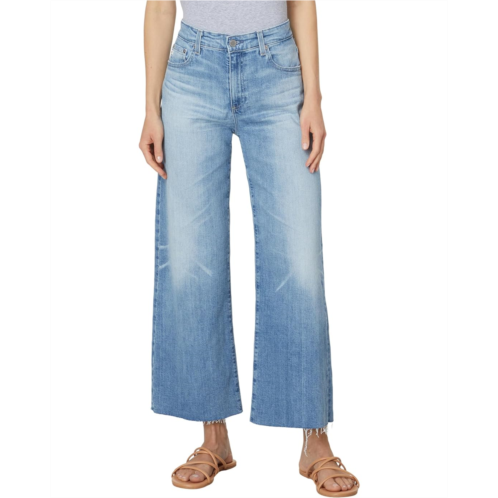 AG Jeans Saige High Rise Straight Wide Leg Jeans